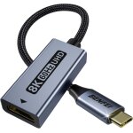 Kalanka - adaptateur usb c vers hdmi 2. 1 (8k@60hz, 4k@240hz, coque aluminium, tresse nylon) compatible ...