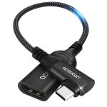 Kalanka - adaptateur usb c vers hdmi 4k@60hz, adaptateur thunderbolt vers usb c nylon tressé cable usb ... Kalanka - adaptateur usb c vers hdmi 4k@60hz, adaptateur thunderbolt vers usb c nylon tressé cable usb ...