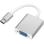 Kalanka - adaptateur usb c vers vga, cble convertisseur thunderbolt 3 type c vers vga en aluminium pour ...