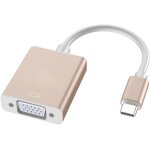 Kalanka - adaptateur usb c vers vga, thunderbolt 3 vers vga compatible avec macbook pro 2020 / 2019 / ...