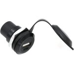 Kalanka - adaptateur usb femelle vers femelle pour montage sur panneau usb 2. 0 connecteur en mtal pour ...