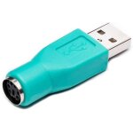 Kalanka - adaptateur usb mle vers ps / 2 femelle pour pc souris ou clavier