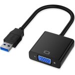 Kalanka - adaptateur usb vers vga, usb 3. 0 / 2. 0 vers vga (mâle vers femelle) adaptateur convertisseur ... Kalanka - adaptateur usb vers vga, usb 3. 0 / 2. 0 vers vga (mâle vers femelle) adaptateur convertisseur ...