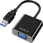 Kalanka - adaptateur usb vers vga - adaptateur usb 3. 0 vers vga - convertisseur vido multi - crans ...