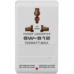 Kalanka - adaptateur de voyage convertisseur de tension 100w 110v / 120v vers 220v / 240v transformateur ... Kalanka - adaptateur de voyage convertisseur de tension 100w 110v / 120v vers 220v / 240v transformateur ...