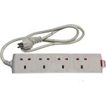 Kalanka - adaptateur de voyage type e / f schuko européen avec câble de 1 m et 4 prises britanniques ... Kalanka - adaptateur de voyage type e / f schuko européen avec câble de 1 m et 4 prises britanniques ...