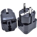 Kalanka - adaptateur de voyage universel - adaptateur compact 2 broches us / uk vers eu pour les voyageurs ... Kalanka - adaptateur de voyage universel - adaptateur compact 2 broches us / uk vers eu pour les voyageurs ...