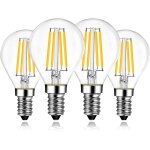 Kalanka - ampoules led e14 blanc chaud 2700k, ampoule edison 4w=40w, ampoule led à filament 400lm, ampoule ... Kalanka - ampoules led e14 blanc chaud 2700k, ampoule edison 4w=40w, ampoule led à filament 400lm, ampoule ...