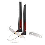Kalanka - antenne wifi double bande 2. 4ghz 5. 8ghz 8dbi rp - sma + cble rg178 20cm rp - sma femelle ...