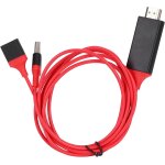 Kalanka - av câble adaptateur, port hdmi pour la lecture vidéo, affichage de l'image du téléphone à la ... Kalanka - av câble adaptateur, port hdmi pour la lecture vidéo, affichage de l'image du téléphone à la ...