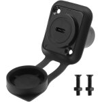Kalanka - type c montage sur panneau connecteur socket type c femelle  femelle coupleur adaptateur convertiss ...