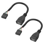 Kalanka - câble adaptateur usb 2. 0 femelle vers carte mère 9 broches - port usb type a vers dupont femelle ... Kalanka - câble adaptateur usb 2. 0 femelle vers carte mère 9 broches - port usb type a vers dupont femelle ...