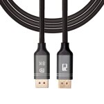 Kalanka - cble displayport 8k version 1. 4 compatible 8k 60 hz, 4k 120 hz dp vers dp pour pc, ordinateur ...