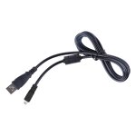 Kalanka - cble donnes data de charge usb uc - e6, cble usb compatible avec panasonic / lumix / nikon ...