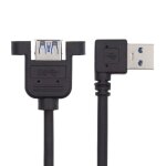 Kalanka - cable d'extension usb 3. 0 coud  90 degrs, adaptateur de donnes, cordon convertisseur pour ...