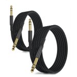 Kalanka - cble instrument audio stro 6. 35mm (3m / 2 pack) cordon tress en nylon jack trs 1 / 4 mle ...
