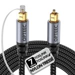 Kalanka - ® - cble optique audio - 7m - cble optique audio toslink pour home cinema, barre de son, ...