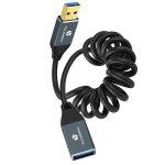 Kalanka - câble spiralé 3. 0 usb rallonge, câble spiralé extension usb a 5gbps avec disque dur externe, ... Kalanka - câble spiralé 3. 0 usb rallonge, câble spiralé extension usb a 5gbps avec disque dur externe, ...