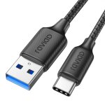 Kalanka - cable usb c [usb 3. 0, 2m], usb c vers usbc charge rapide 3a qc 3. 0 nylon tress cable chargeur ...