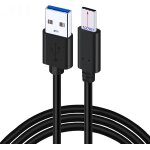 Kalanka - cable usb de type c �c pointe longue de 10 mm �c cable de synchronisation de donn��es 3 a pour ...