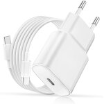 Kalanka - chargeur 20w pour iphone 17, usb c ultra mince charge rapide avec cable usb c 2m pour iphone ...