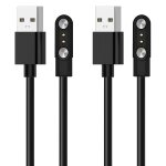Kalanka - chargeur de montre intelligente universel, cble usb chargeur smartwatch 2 broches, espacement ...