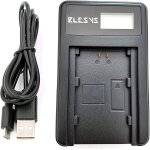 Kalanka - chargeur usb pour sony np - fv50a np - fv70a np - fv100a adaptateur mural usb, chargeur auto ...