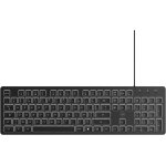 Kalanka - clavier lumineux filaire usb - retroéclairage led blanc - azerty Kalanka - clavier lumineux filaire usb - retroéclairage led blanc - azerty
