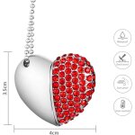 Kalanka - cle usb, premium imperméable clé usb2. 0, 8go / 16 go / 32go cles usb type de coeur diamant ... Kalanka - cle usb, premium imperméable clé usb2. 0, 8go / 16 go / 32go cles usb type de coeur diamant ...