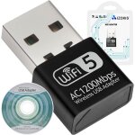 Kalanka - - clé usb wifi adaptateur usb sans fil 1200 mbps 2. 4g & 5. 8g Kalanka - - clé usb wifi adaptateur usb sans fil 1200 mbps 2. 4g & 5. 8g