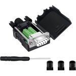 Kalanka - connecteur db9, db9 sans soudure rs232 d - sub femelle, adaptateur série 9 broches, adaptateur ... Kalanka - connecteur db9, db9 sans soudure rs232 d - sub femelle, adaptateur série 9 broches, adaptateur ...