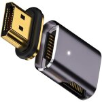 Kalanka - connecteur magntique 8k mle vers femelle coud  90 degrs type a hdmi 2. 1 adaptateur vido ...