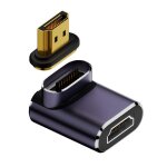 Kalanka - connecteur magntique hdmi 2. 1, hdmi mle vers femelle coud  90 degrs vers le bas, 8k @ ...
