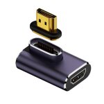 Kalanka - connecteur magntique hdmi 2. 1, hdmi mle vers femelle coud  90 degrs vers la gauche 8k ...