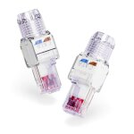 Kalanka - connecteur rj45 sans outil cat6, prise utp rutilisable compacte sans sertissage, fiche rj45 ...