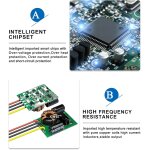 Kalanka - convertisseur de tension cc 12 v 24 v 36 v  48 v 2 a 96 w convertisseur ascendant 24 volt ...