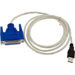 Kalanka - cordon convertisseur lpt ieee1284 parallèle vers usb avec prise db25 femelle. longueur 1. 2m ... Kalanka - cordon convertisseur lpt ieee1284 parallèle vers usb avec prise db25 femelle. longueur 1. 2m ...