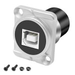 Kalanka - coupleur usb b vers panneau a - type d - usb 2. 0 type b femelle vers usb a femelle - adaptateur ...