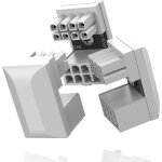 Kalanka - gpu vga pcie 8 broches u turn connecteur d'angle à 180 degrés carte adaptateur d'alimentation ... Kalanka - gpu vga pcie 8 broches u turn connecteur d'angle à 180 degrés carte adaptateur d'alimentation ...