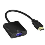 Kalanka - hdmi vers vga 1080p plaqu d'or mle  femelle cble adaptateur convertisseur hdmi vga pour ...