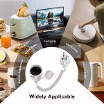 Kalanka - hualisi rallonge électrique spirale 16a 250v cable d'extension schuko extensible de 0, 6m à ... Kalanka - hualisi rallonge électrique spirale 16a 250v cable d'extension schuko extensible de 0, 6m à ...