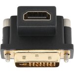 Kalanka - interface multimdia hd vers convertisseur dvi 90 coude suprieur femelle vers mle connecteur ...