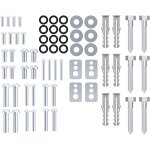 Kalanka - parfait jeu de vis vesa - 66 pièces, idéal pour le montage tv, le support mural tv, le support ... Kalanka - parfait jeu de vis vesa - 66 pièces, idéal pour le montage tv, le support mural tv, le support ...