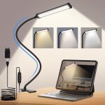Kalanka - lampe de bureau led, lampe de lecture - [3 modes d'clairage&10 niveaux de luminosit] lampe ...
