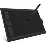 Kalanka - m10k pro tablette graphique dessin 10 x 6, 25 pouces avec stylet passif  8192 niveaux, 10 ...