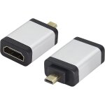Kalanka - micro hdmi aluminium boîtier coupleur, hdmi femelle à micro hdmi mâle adaptateur pour 3d micro ... Kalanka - micro hdmi aluminium boîtier coupleur, hdmi femelle à micro hdmi mâle adaptateur pour 3d micro ...