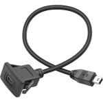 Kalanka - mini câble usb snap on - câble court - mini usb mâle vers femelle - 480 mbps - 5 v 2 a - pour ... Kalanka - mini câble usb snap on - câble court - mini usb mâle vers femelle - 480 mbps - 5 v 2 a - pour ...