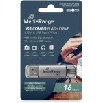 Kalanka - mr935 clé usb 16gb argent combo flash drive usb 3. 1 + typ c Kalanka - mr935 clé usb 16gb argent combo flash drive usb 3. 1 + typ c