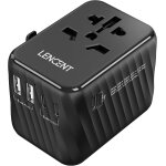 Kalanka - prise universelle voyage international adaptateur de voyage avec 5, 6a 3 usb - c et 2 usb - ... Kalanka - prise universelle voyage international adaptateur de voyage avec 5, 6a 3 usb - c et 2 usb - ...