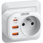 Kalanka - prise usb secteur pd 20w, chargeur type c qc3, 0 multiprises avec 1 sortie ac, 1 usb c et 2 ... Kalanka - prise usb secteur pd 20w, chargeur type c qc3, 0 multiprises avec 1 sortie ac, 1 usb c et 2 ...